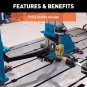 CURT 13322 Class 3 Trailer Hitch, 2-Inch Receiver, Round Tube Frame, Compatible