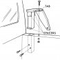 CR Brophy Machine Works TDSF Black Powder Coated Camper Tie Down
