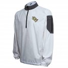 NCAA Men's Lightweight Windbreaker Pullover, size M, White/Black