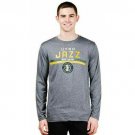 Men's Active LongSleeve Tee Shirt,Heather Charcoal, size M