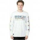 Mens Denver Broncos T-Shirt Active Basic LongSleeve Shirt ,size S