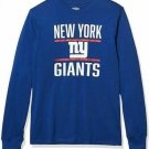 NCAA New York Giants Men's Rival Long Sleeve Tee, size S, Double Bar