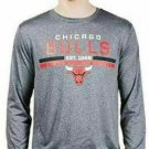 Men's Chicago Bulls Active LongSleeve Tee Shirt, size S, Heather