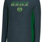 Men's NCAA Colorado State Rams Density LongSleeve Poly Tee, size S