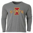 NCAA Iowa State Cyclones Tri Blend Long Sleeve Tee,size S