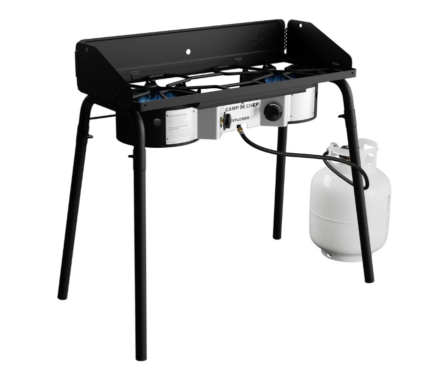 Camp Chef Explorer 14 Deluxe Face Plate 2 Burner Stove