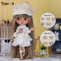 30cm Blythe Doll BJD Joint Body Tan Skin Matte Face Anime Girl Toys Gifts