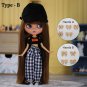 30cm Blythe Doll BJD Joint Body Tan Skin Matte Face Anime Girl Toys Gifts
