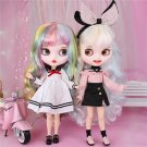 30cm Blythe Doll BJD Joint Body White Skin Matte Face Multicolor Hair Anime Doll Toys Gifts