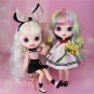 30cm Blythe Doll BJD Joint Body White Skin Matte Face Multicolor Hair Anime Doll Toys Gifts