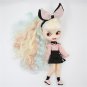 30cm Blythe Doll BJD Joint Body White Skin Matte Face Multicolor Hair Anime Doll Toys Gifts