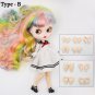 30cm Blythe Doll BJD Joint Body White Skin Matte Face Multicolor Hair Anime Doll Toys Gifts