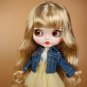 Blythe Doll 1/6 Joint Body Golden Hair White Skin BJD Doll Toys Gifts