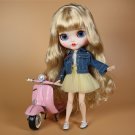 Blythe Doll 1/6 Joint Body Golden Hair White Skin BJD Doll Toys Gifts