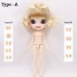 Blythe Doll 1/6 Joint Body Golden Hair White Skin BJD Doll Toys Gifts