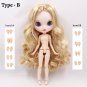 Blythe Doll 1/6 Joint Body Golden Hair White Skin BJD Doll Toys Gifts
