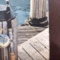 1967 Winston Cigarettes Vintage Print Ad Swordfish Fishing Boat Dock Smoking