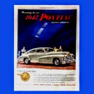 1947 Pontiac Silver Streak Print Magazine Advertisement A Fine Car Made Finer