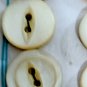 4 New Made Cards Vtg Mostly Pearl 7/16" - 7/8" UNBRANDED Buttons 41 Total Pcs
