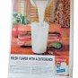Vintage 1961 Northern Tissue Print Ad Toilet Paper Cute Girl Snowy White Kitten
