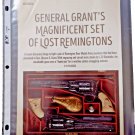 General Grants Magnificent Set of Lost Remingtons Print Article by S.P. Fjestad