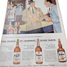 1955 Glenmore Whiskey Alcohol Distilleries Vintage Print Ad Kentucky Tavern USA