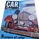 CAR CLASSICS Magazine 1966 Dec Vol 1 Issue #1 Marque of Records USA Car Makes