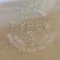Vintage 1950's PYREX 208 Small Pie Plate Tart Dish Clear Glass 7.50 X 1.25 In.