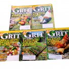 5 Grit Rural America Magazines 2013 Complete Year Except For Sept/Oct Issue