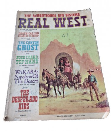 REAL WEST Magazine Dec 1968 Sin Sisters, Bose Ikard, Wakara, Canyon Ghost & More