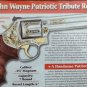 2013 Print Ad of America Remembers John Wayne Tribute S&W 686 Revolver