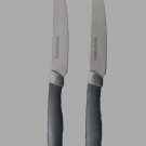 Lot of 2 Farberware Steak Knives 4.5 Inch Straight Edge Blade Kitchen Cutlery