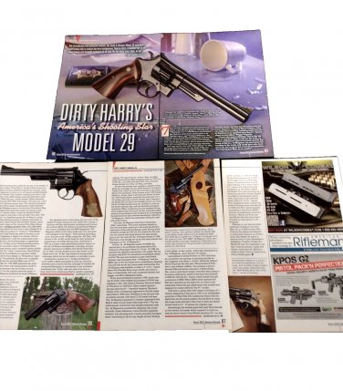 2013 Dirty Harry's Model 29 Print  Article Ad Clipping America's Shooting Star