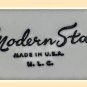 Vintage Modern Star Dessert Plate Saucer Homer Laughlin 6.5" Atomic Replacement