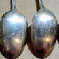6 Pcs Vintage 1847 Rogers Bros Old Colony Silverplate Flatware Teaspoons 5 7/8"