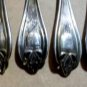 6 Pcs Vintage 1847 Rogers Bros Old Colony Silverplate Flatware Teaspoons 5 7/8"