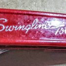 Vintage Swingline Mini Stapler Tot 50 Red Long Island NY USA Works Needs Staples