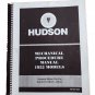 1952 Hudson Shop Service Repair Manual Mechanical Procedures All Models