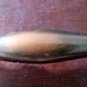 8 Vtg Amerock 155-1 Brass 4 1/4" Drawer Pulls Cabinet Handles 3" CC Bronzed EUC