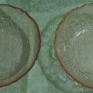 2 VTG Arcoroc Luminarc Rosaline Pink Dessert/Salad Bowls 6" Made in France 1970s