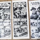 Lot of 3 Vintage 1940s Colgate Tooth Paste Print Ads Ephemera Art Decor