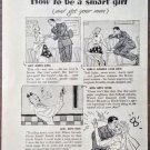 Vtg 1944 Hinds for Hands Cream Print Ad Arlene Francis How To Be A Smart Girl