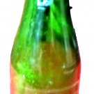 Vtg  7-Up Soda Green Glass Bottle Saint Louis Missouri 7 Oz Small Hairline Crack