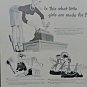 Vtg 1944 Royal Typewriter Print Ad, Is this what little girls are made for ?