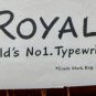 Vtg 1944 Royal Typewriter Print Ad, Is this what little girls are made for ?