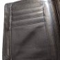 Dopp Black Leather Womens Bifold Clutch Wallet with Zipper Pocket Size 4x5x1