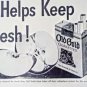 Vintage 1944 Old Gold Cigarettes Print Ad Apple Honey The Fresher The Better