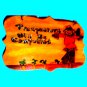 Handmade Wall Sign Hanging Plaque Garden Themed Decor Trespasser to Compost