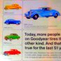 1966 Goodyear Tires Americas Number One Tire Print Magazine Ad 2 Full Size Pgs