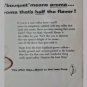 Vintage 1954 Maxwell House Coffee Flower Bouquet Original Print Ad